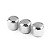 Knob Metal Instrumentos Cromado (3 Peças) Spirit KPB-SJ-CR - Imagem 1