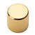 Knob Metal Instrumentos Dourado (3 Unidades) Spirit KTL-GD - Imagem 1