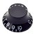 Knob Plástico Instrumentos (4 Unidades) Spirit KLS-BK - Imagem 1