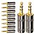 Conector P2 Stereo Metal Preto Gold Storm 10 Unidades - Imagem 1