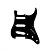 Escudo Para Guitarra Am Strat SSS Preto 3P Spirit 090-BK - Imagem 1