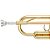 Trompete Ytr 3335 Cn Laqueado Dourado Com Case Yamaha - Imagem 4