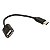 Cabo Otg Usb Tipo C Macho Para Usb Fêmea 15cm Storm - Imagem 2