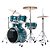 Bateria Completa (5 tambores) Bumbo 18 (Azul HLB) Tama Imperialstar IP58H6W-HLB - Imagem 3