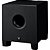 Subwoofer Monitor de Referência Para Estúdio Yamaha HS8S 150W Preto - Imagem 3