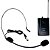 Sistema de Microfone Duplo Sem Fio Com Headset Leson LS962 Preto - Imagem 4