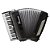 Acordeon 80 Baixos 37 Teclas Ta 8009 Preto Thommasi - Imagem 1