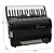 Acordeon 80 Baixos 37 Teclas Ta 8009 Preto Thommasi - Imagem 7