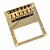 Ponte Guitarra Modelo Telecaster Dourada Spirit EG162H-GD - Imagem 2