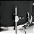 Bateria Completa (5 tambores) Bumbo 20 (Preto Opaco BOB) Tama Imperialstar IP50H6W-BOB - Imagem 7