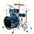 Bateria Completa (5 tambores) Bumbo 22 (Azul HLB) Tama Imperialstar IP52H6W-HLB - Imagem 2