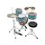 Bateria Shell Pack (4 Tambores) Azul Aqua Blue Tama Club-Jam LJK48S-AQB - Imagem 3