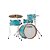 Bateria Shell Pack (4 Tambores) Azul Aqua Blue Tama Club-Jam LJK48S-AQB - Imagem 1