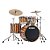 Bateria Shell Pack (4 tambores) Bumbo 22 (Caramel Aurora) Tama Starclassic Performer MBS42S-CAR - Imagem 1