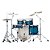Bateria Shell Pack (5 Tambores) Bumbo 20 (Azul Blue Lacquer Burts) Tama Superstar Classic CL50RS-BAB - Imagem 3