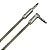 Cabo P10 Prowire Em L Tweed Dourado/verde 4,57m Wireconex - Imagem 2