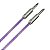 Cabo P10 Prowire Em L Tweed Lilás 3,05m Wireconex - Imagem 2