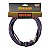 Cabo P10 Prowire Em L Tweed Preto/lilás 6,10m Wireconex - Imagem 1