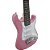 Guitarra Elétrica Infantil Kids Profissional Teg 30 Rosa Thomaz - Imagem 3
