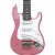 Guitarra Elétrica Infantil Kids Profissional Teg 30 Rosa Thomaz - Imagem 2
