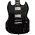 Guitarra Elétrica Sg De Madeira Maciça Thomaz Teg 340 Preto - Imagem 3