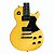Guitarra Giannini Elétrica Sonic Plus GAE09 Plus YL Yellow (Les Paul) - Imagem 3
