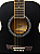 Violão Tagima Eletroacústico Porteño GS Mini Non-Cutaway EQ Aço Preto - Imagem 3
