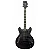 Guitarra Waldman GHO100 BKM Semi-Hollow HH Black Matte - Imagem 1
