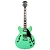 Guitarra Waldman Semi Acústica GHO110 GN Semi Hollow Verde - Imagem 1