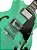 Guitarra Waldman Semi Acústica GHO110 GN Semi Hollow Verde - Imagem 3