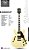 Guitarra Waldman Semi Acústica GHO220 CP Creme Semi Hollow - Imagem 3