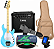 Kit Contrabaixo Waldman MB-100 LB Light Blue com Amplificador Laney 15W, Capa e Acessórios - Imagem 1