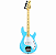 Kit Contrabaixo Waldman MB-100 LB Light Blue com Amplificador Laney 15W, Capa e Acessórios - Imagem 2