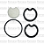 Reparo do Filtro GLP AISAN FT/VX Feltro e Aneis - HY1616232/P - Imagem 1