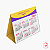 Calendário de Mesa Postal - Imagem 1