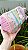 Necessaire Patchwork com mix de tecidos - Imagem 5