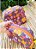 necessaire meia lua floral - Imagem 3