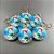 Chaveiro em Acrílico Pequena Sereia 7x7cm (Personalizável) - 1 und. - Imagem 2