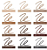 Lápis para sobrancelhas Benefit precisely, my brow - Cor 5 Warm Black Brown - Imagem 2