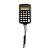 Calculadora Pequena de Bolso com Cordão 8 Dígitos Preta - BRW - Imagem 2