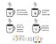 Caneca Personalizada Flork Um café antes do surto - Imagem 5