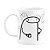 Caneca Personalizada Flork Um café antes do surto - Imagem 3