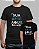 Camiseta Personalizada Frente e Verso Poliéster Preto - Imagem 1