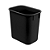 CESTO DE LIXO ACRIMET PLASTICO 12L PRETO - Imagem 1