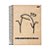 CADERNO UNIVERSITARIO 1 MATERIA JANDAIA FLORK 80 FOLHAS - Imagem 4