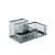 PORTA CANETA/CLIPS/POST IT TN DE METAL PRATA - Imagem 1