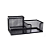 PORTA CANETA/CLIPS/POST IT TN DE METAL PRETO - Imagem 1