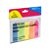BLOCO ADESIVO TRIVIUN 38X12MM MARCA PAGINA NEON 5X25FL - Imagem 1