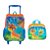 MOCHILA DE RODINHA SMILLEY SESTINI + LANCHEIRA - Imagem 1