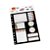 POST IT BRW SMART MULTIPLES 12 BLOCOS C/ 25 FOLHAS CADA - Imagem 1